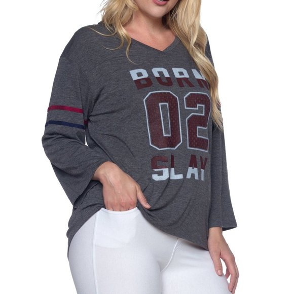 Top Girl LA Tops - 🎉2 for $20🎉🆕 Top Girl LA Born to Slay Tee